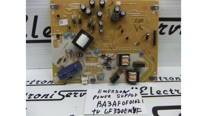 Emerson BA3AF0F0102 1 module power supply board.